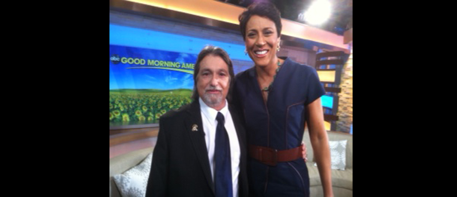 Richard with Robin Roberts on Good Morning America